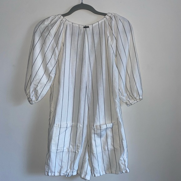 Billabong Pinstripe Romper - Picture 3 of 12
